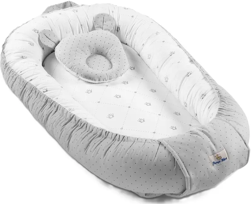 Кокон-гнездышко PernaMea Dots (Grey)
