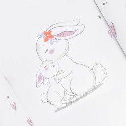 Кокон-гнездышко PernaMea Premium Bunny (Pink) Thumb