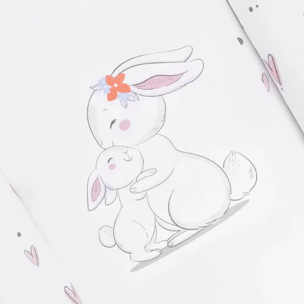 Кокон-гнездышко PernaMea Premium Bunny (Pink) - 4