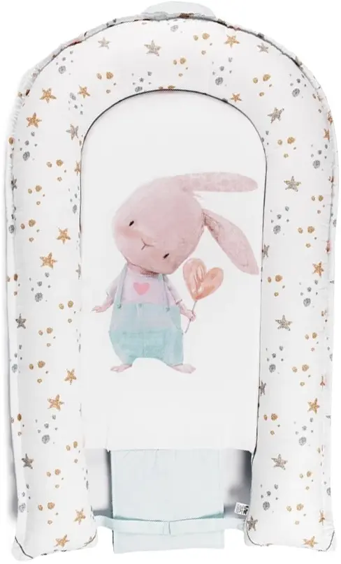 Кокон-гнездышко PernaMea Premium Bunny (Turqoise) - 2