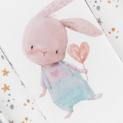 Кокон-гнездышко PernaMea Premium Bunny (Turqoise) Thumb