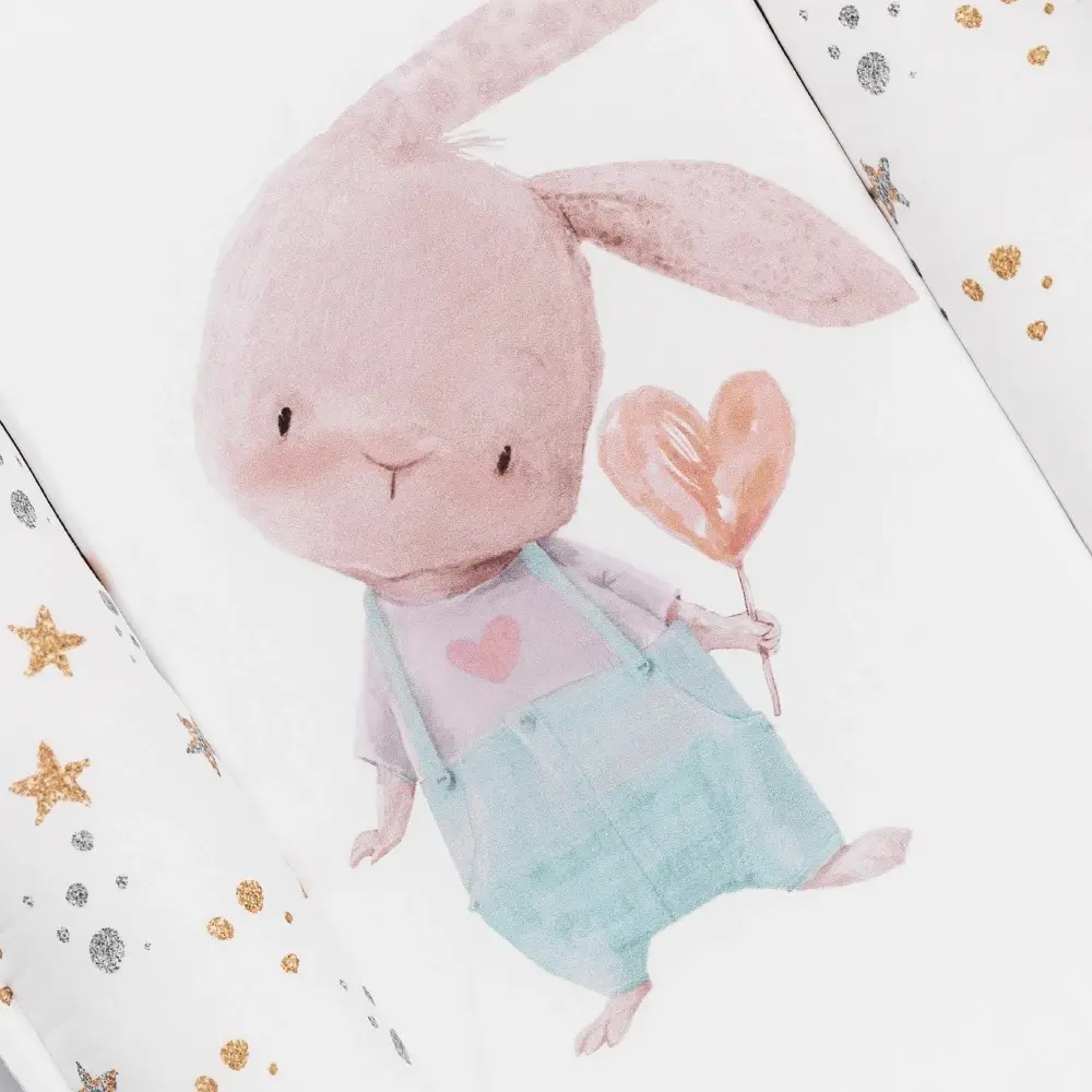 Кокон-гнездышко PernaMea Premium Bunny (Turqoise) - 3