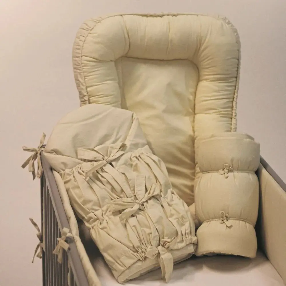 Кокон-гнездышко Petite&Mars Feel Safe (Light Beige) - 3