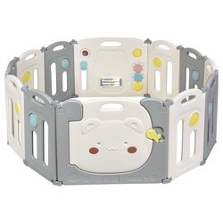 Игровой манеж Costway BS10033 (Grey)