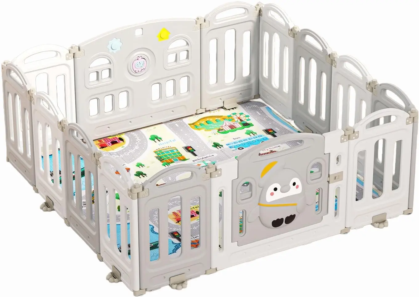 Manej Moni Penguin (White/Grey)