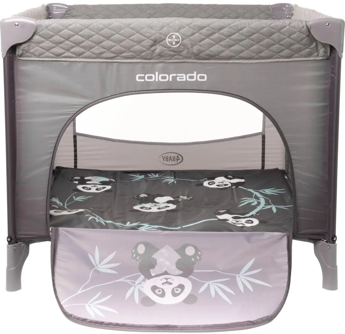 Манеж-кровать 4Baby Colorado (Grey) - 4