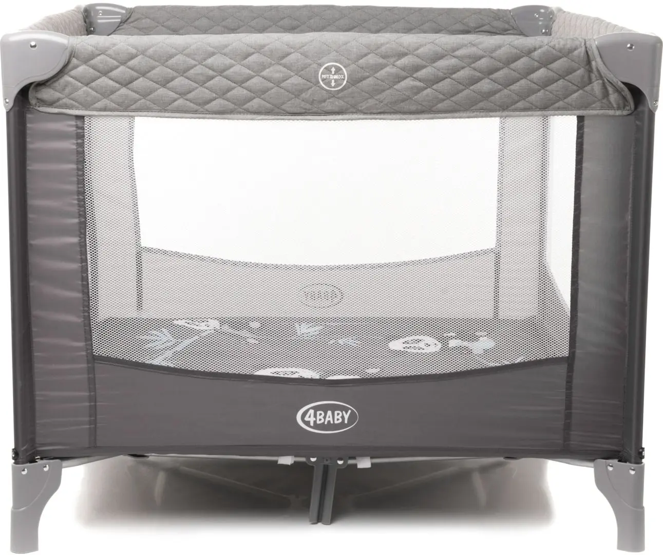 Манеж-кровать 4Baby Colorado (Grey) - 5