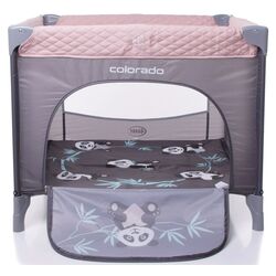 Манеж-кровать 4Baby Colorado (Grey/Pink) Thumb