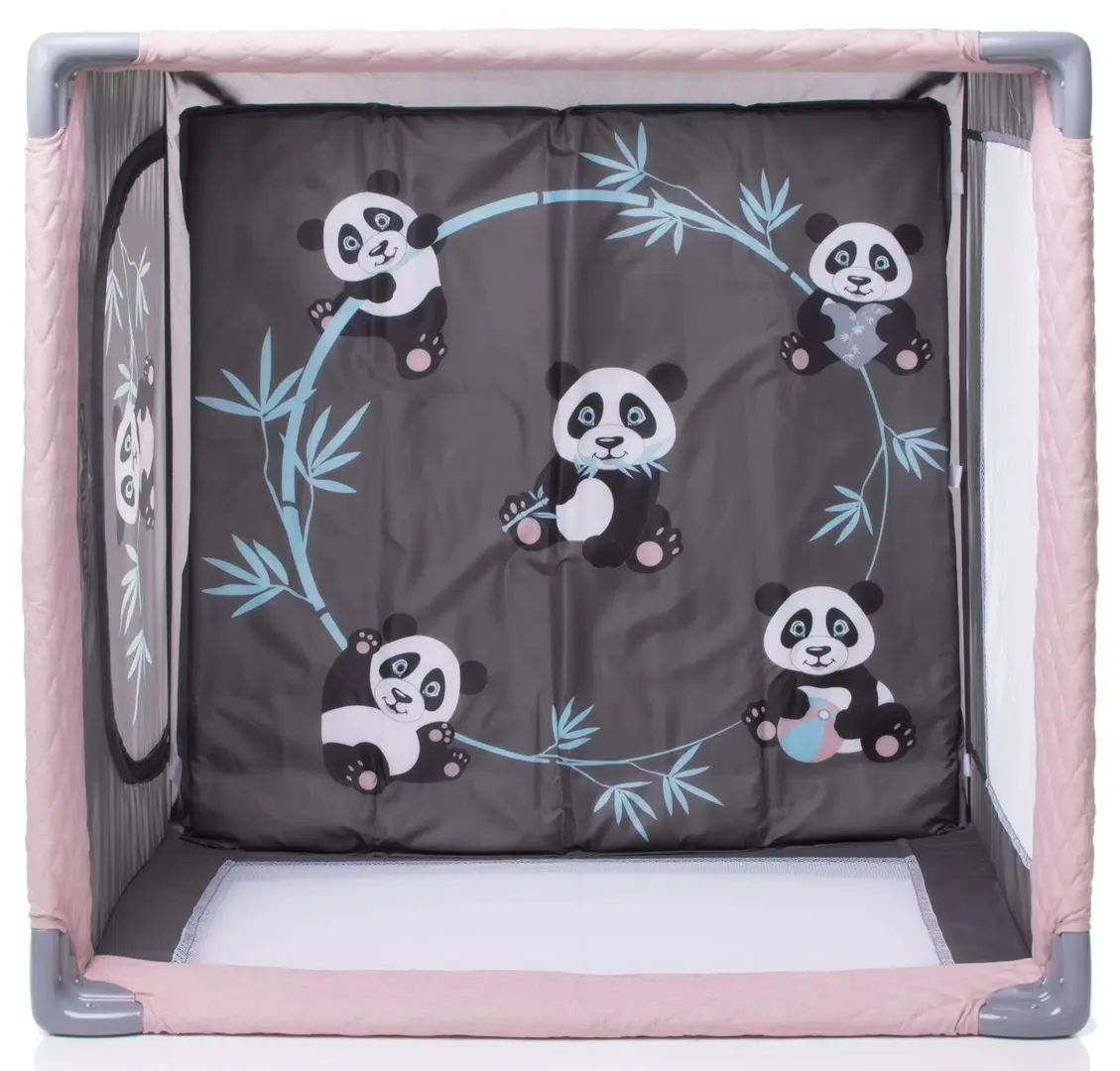 Манеж-кровать 4Baby Colorado (Grey/Pink) - 6