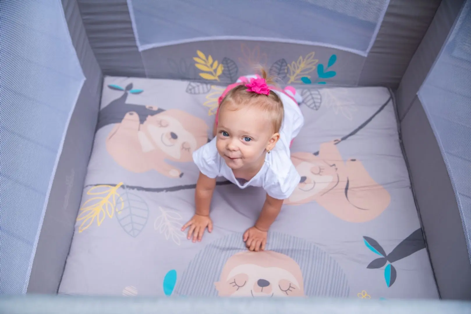 Манеж Baby Design Play (Light Grey) - 6