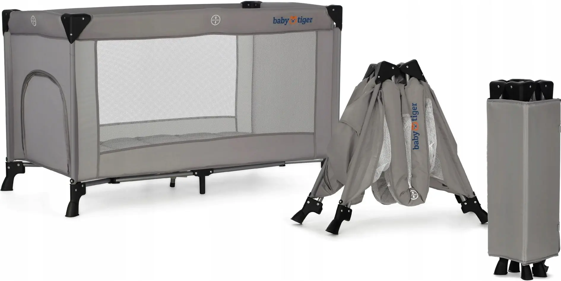 Manej-patuc Baby Tiger Viki (Grey)