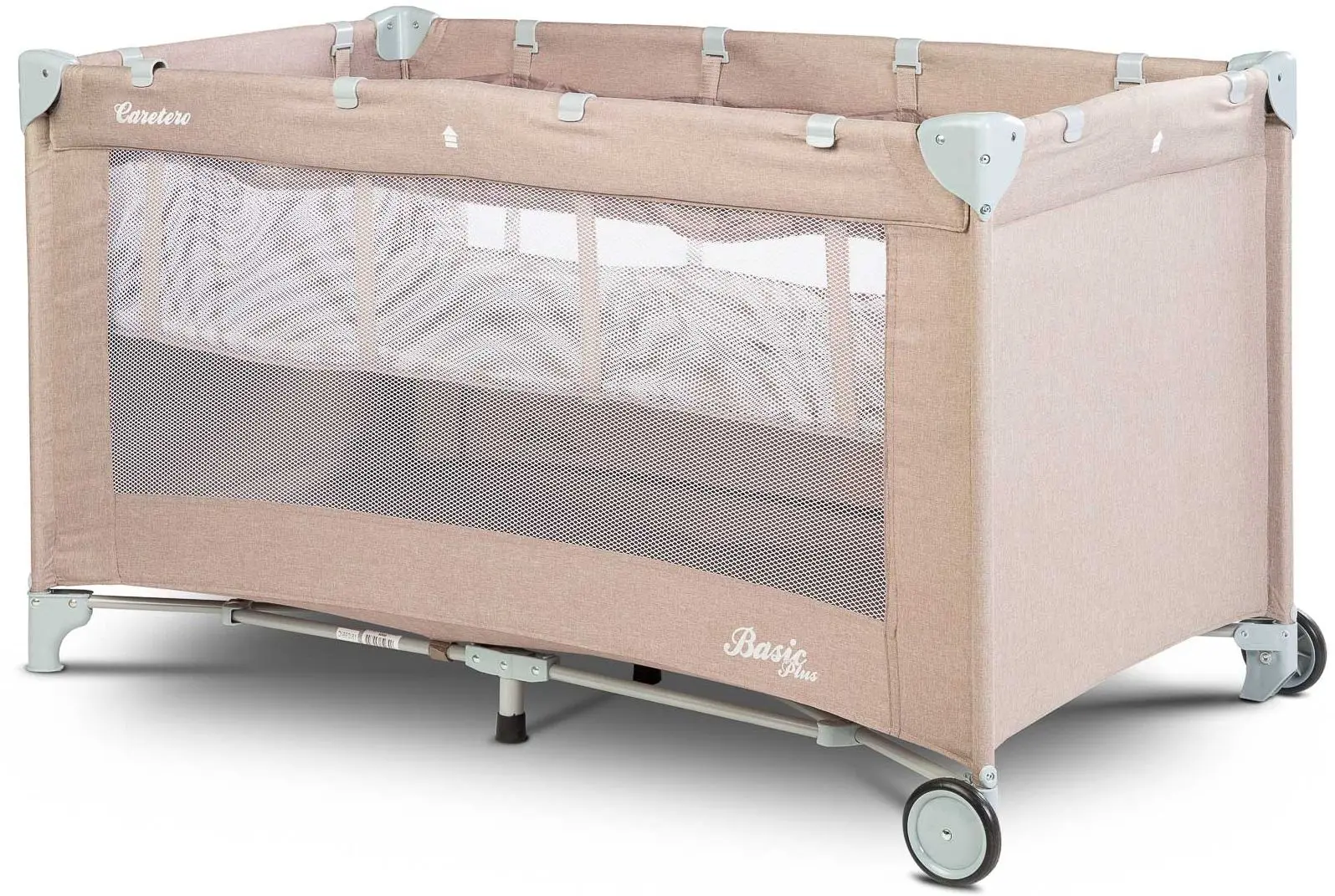 Манеж-кровать Caretero Basic Plus (Beige) - 2
