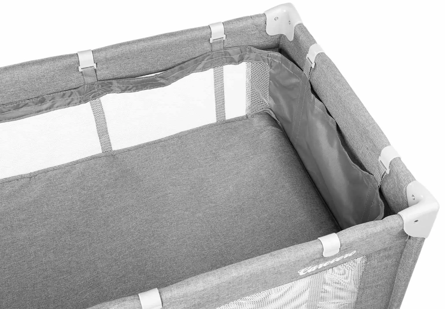 Манеж-кровать Caretero Basic Plus (Grey) - 3