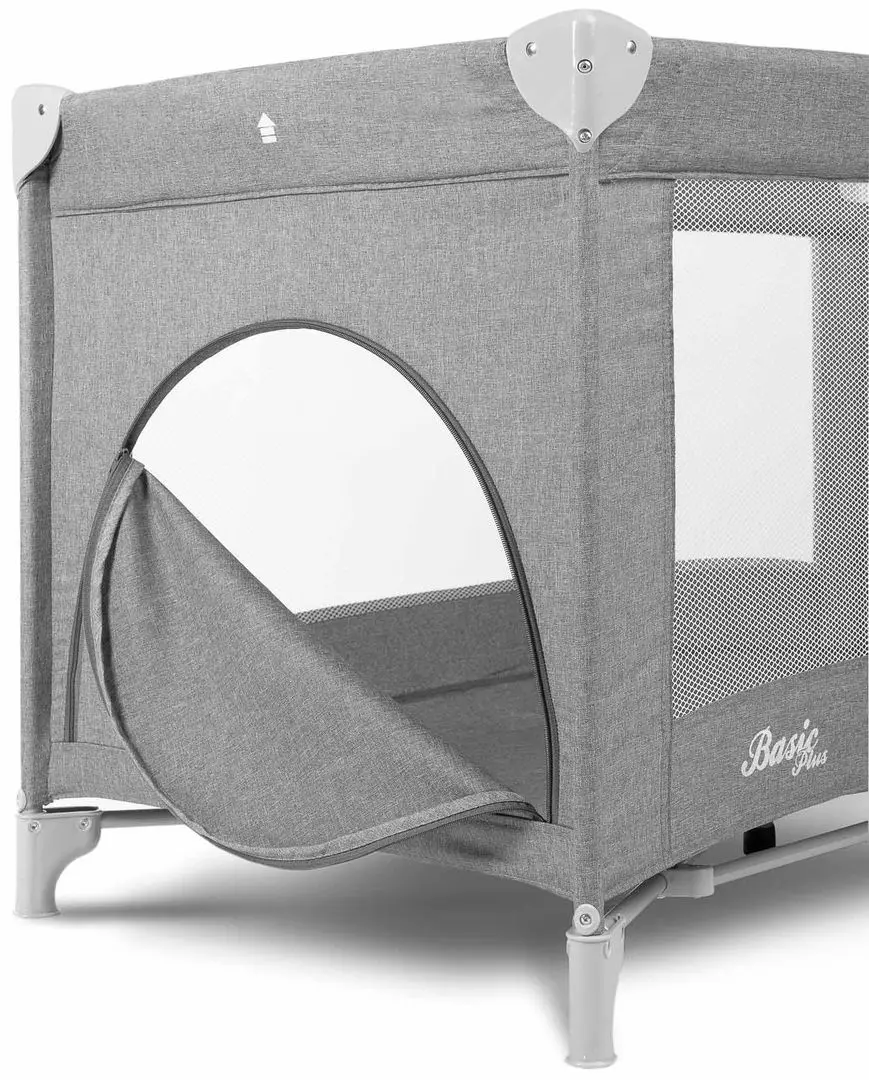 Манеж-кровать Caretero Basic Plus (Grey) - 4