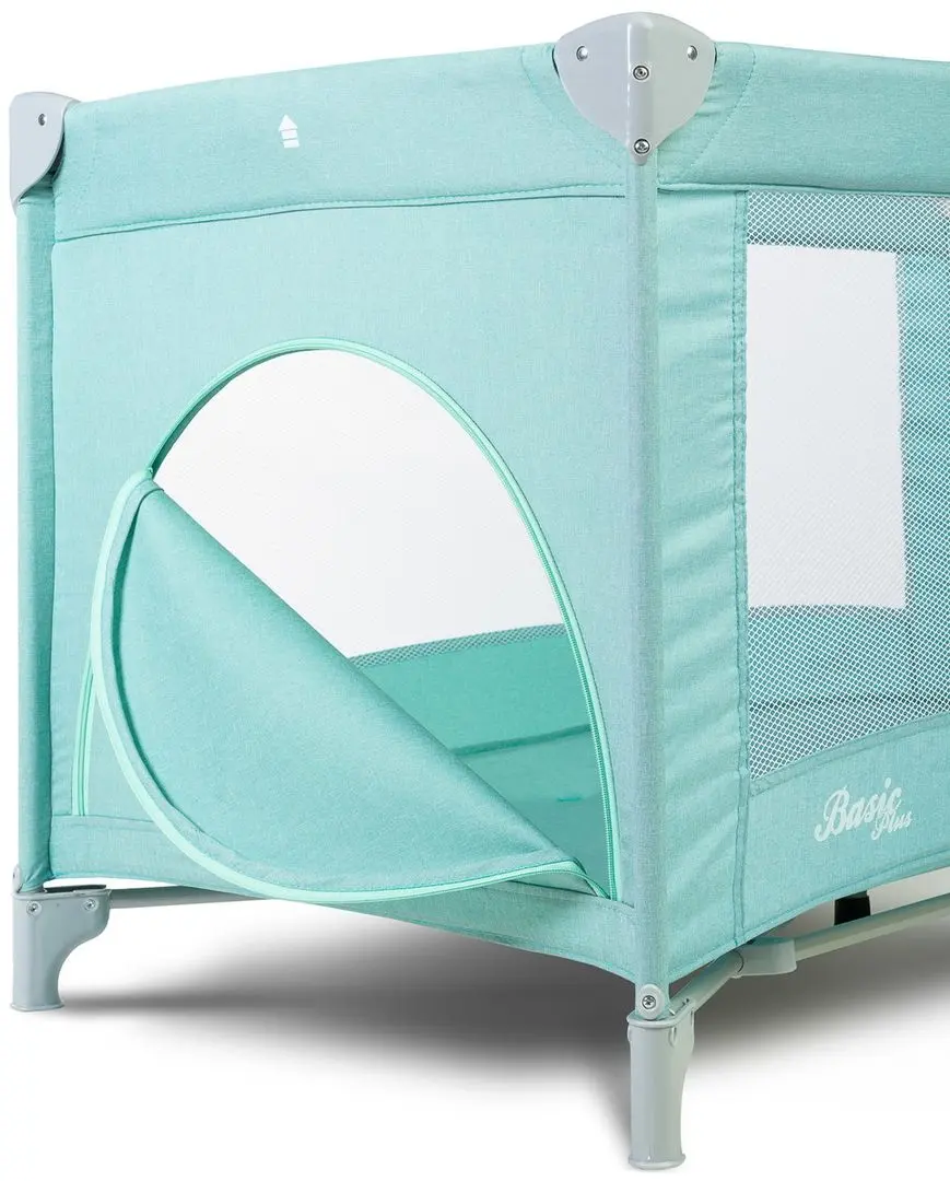 Манеж-кровать Caretero Basic Plus (Mint) - 2