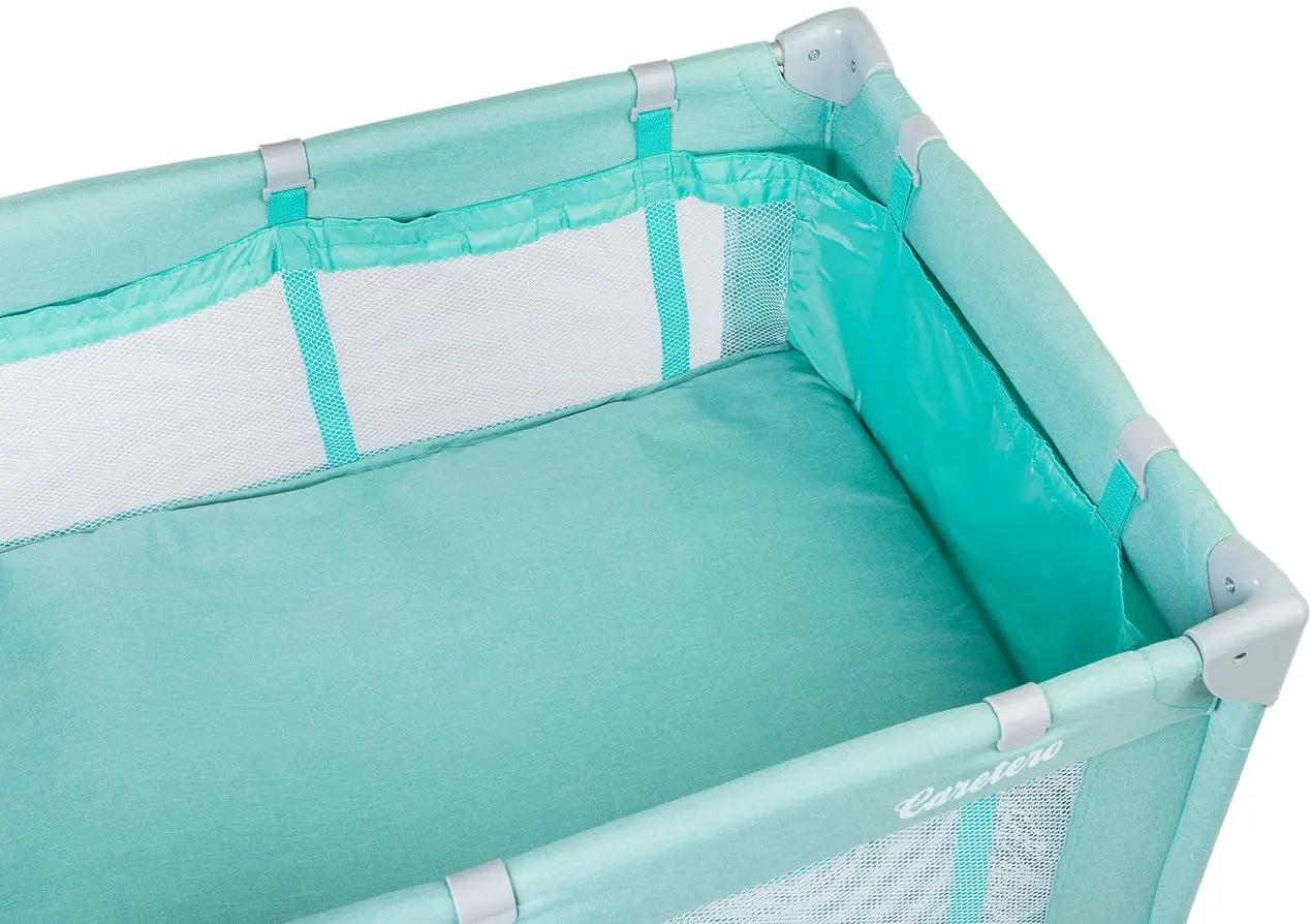 Манеж-кровать Caretero Basic Plus (Mint) - 5