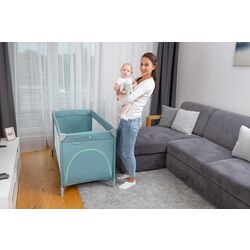 Манеж-кровать Caretero Basic Plus (Mint) Thumb