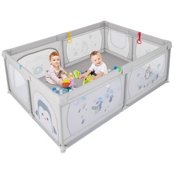 Манеж Costway BB5864HS-PB (Grey) Thumb