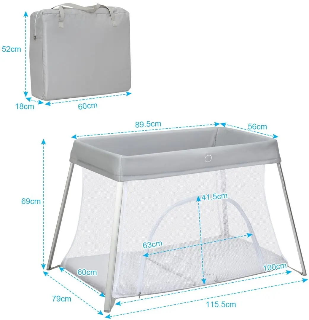 Manej Costway BC10153SL (Grey) - 6