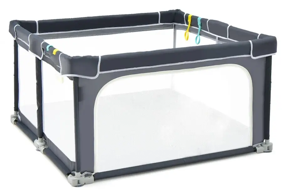 Манеж Costway UY10032SH (Dark Grey)