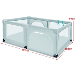 Манеж Costway UY10037BL (Blue) Thumb