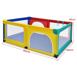 Манеж Costway UY10037CS (Multicolor) Thumb