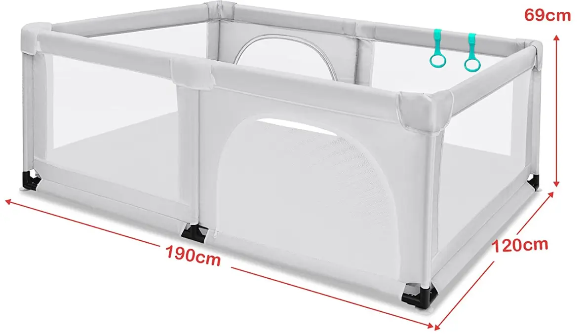 Манеж Costway UY10037GR (Grey)