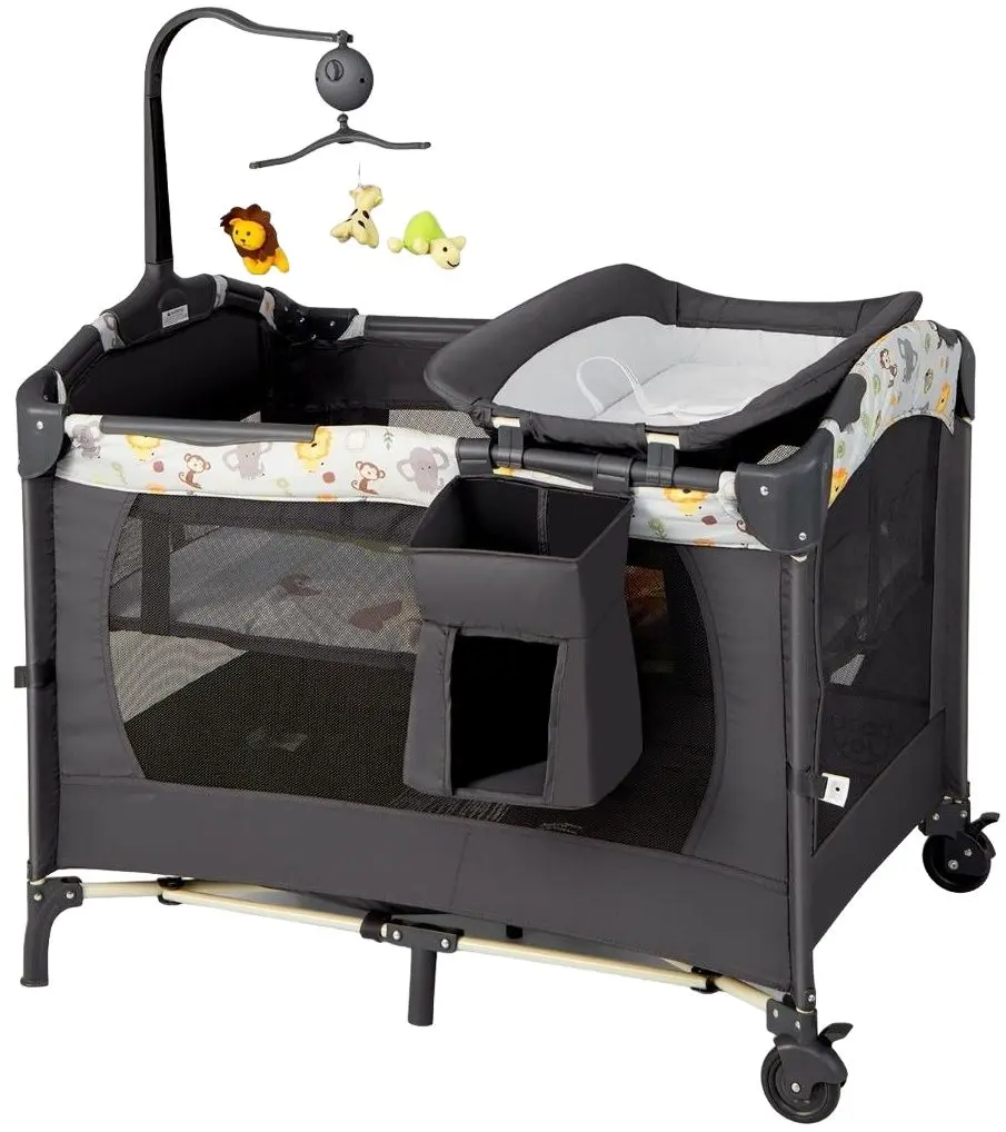 Manej-patuc 3in1 Costway BB0498HS (Gray)