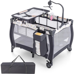 Manej-patuc 3in1 Costway BE10048DE-CL (Grey) Thumb