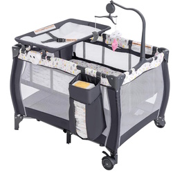 Manej-patuc 3in1 Costway BE10048DE-CL (Grey)