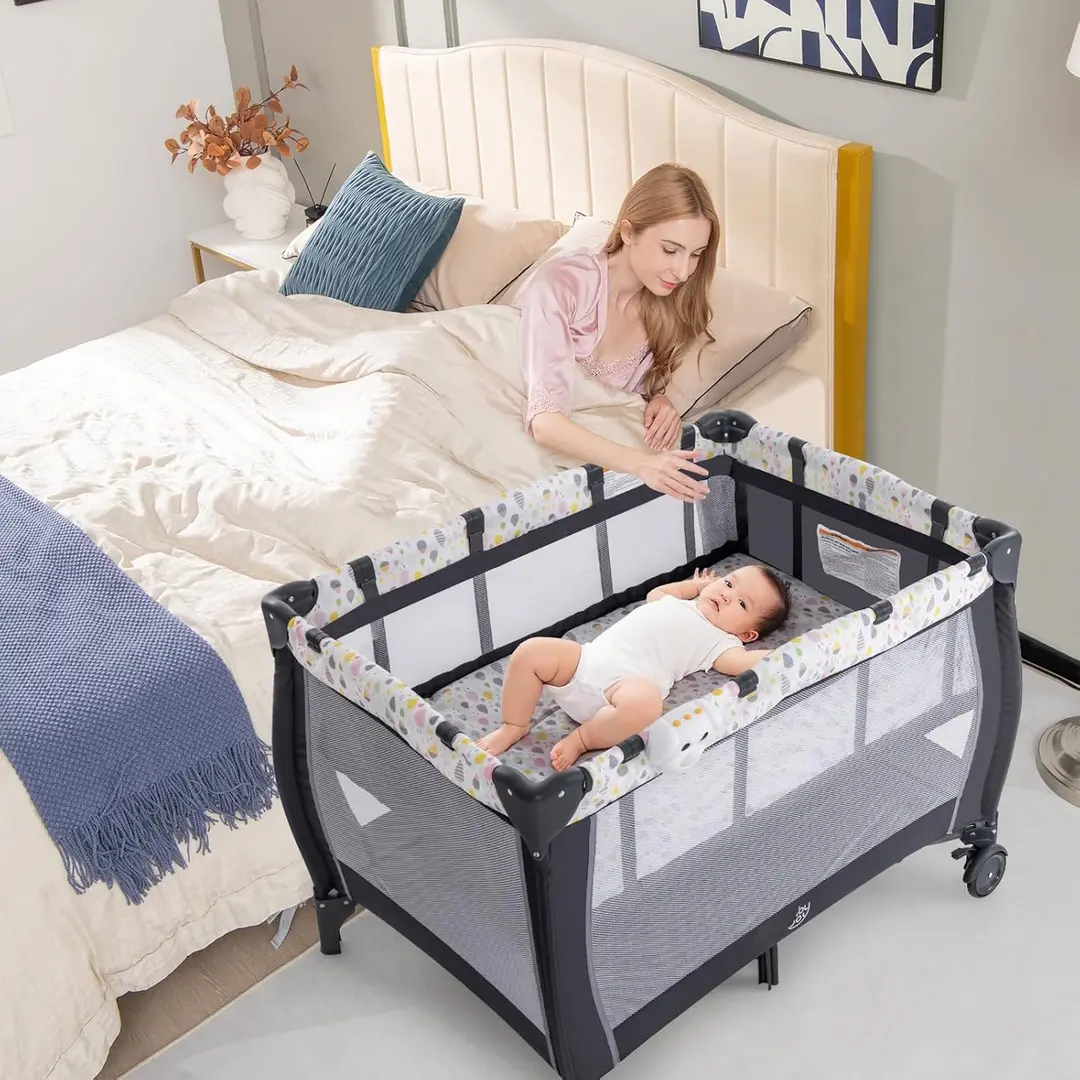 Manej-patuc 3in1 Costway BE10048DE-CL (Grey)