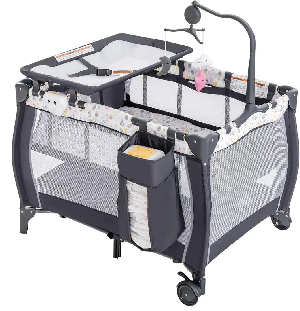 Manej-patuc 3in1 Costway BE10048DE-CL (Grey)