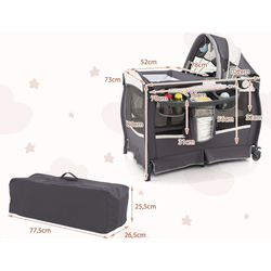 Manej-patuc 4in1 Costway BE10055SH (Dark Gray/Multicolor) Thumb