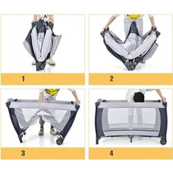 Manej-patuc Costway BB0440GR (Grey) Thumb