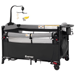 Manej-patuc Costway BC10227DE-DK (Black)