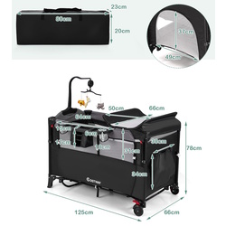 Manej-patuc Costway BC10227DE-DK (Black) Thumb