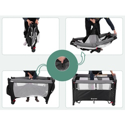 Manej-patuc Costway BC10227DE-DK (Black) Thumb