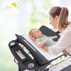 Манеж-кровать Costway BC10227DE-GR (Grey) Thumb