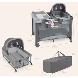 Manej-patuc Costway BC10250DE-GR (Grey) Thumb