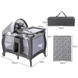 Manej-patuc Costway BE10046DE-HS (Grey) Thumb