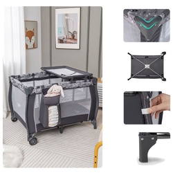 Manej-patuc Costway BE10046DE-HS (Grey) Thumb