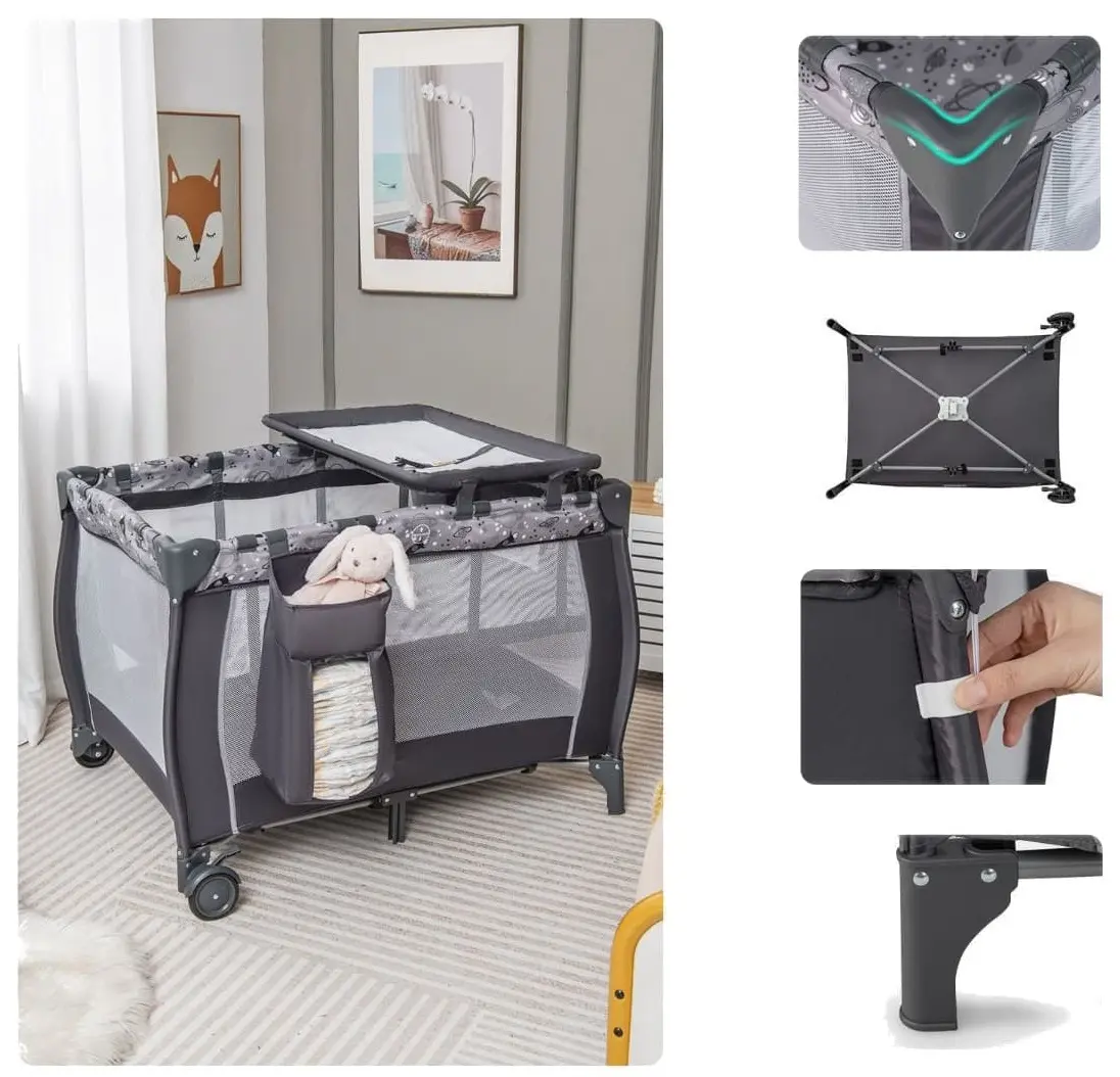 Manej-patuc Costway BE10046DE-HS (Grey)