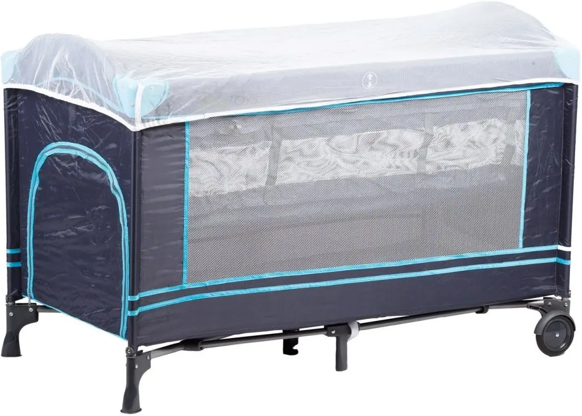 Манеж-кровать Ecotoys 607 (Dark Blue) - 2