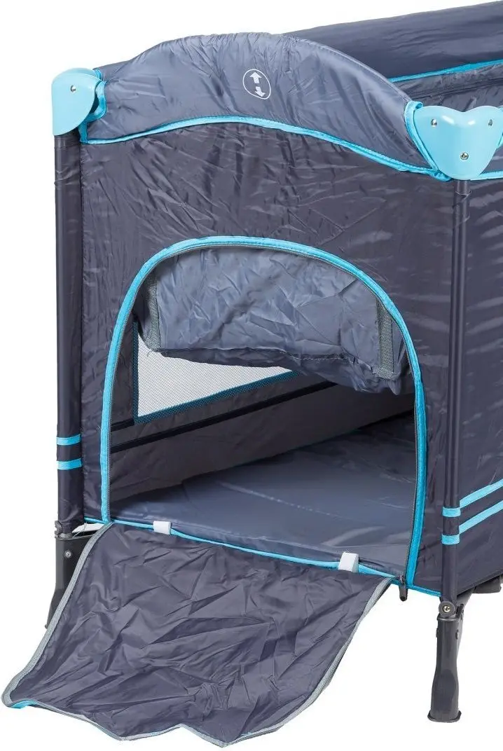 Манеж-кровать Ecotoys 607 (Dark Blue) - 3