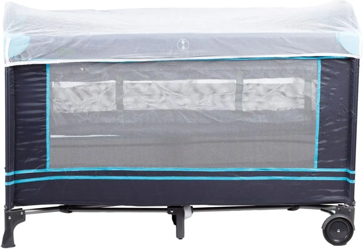 Манеж-кровать Ecotoys 607 (Dark Blue) - 4