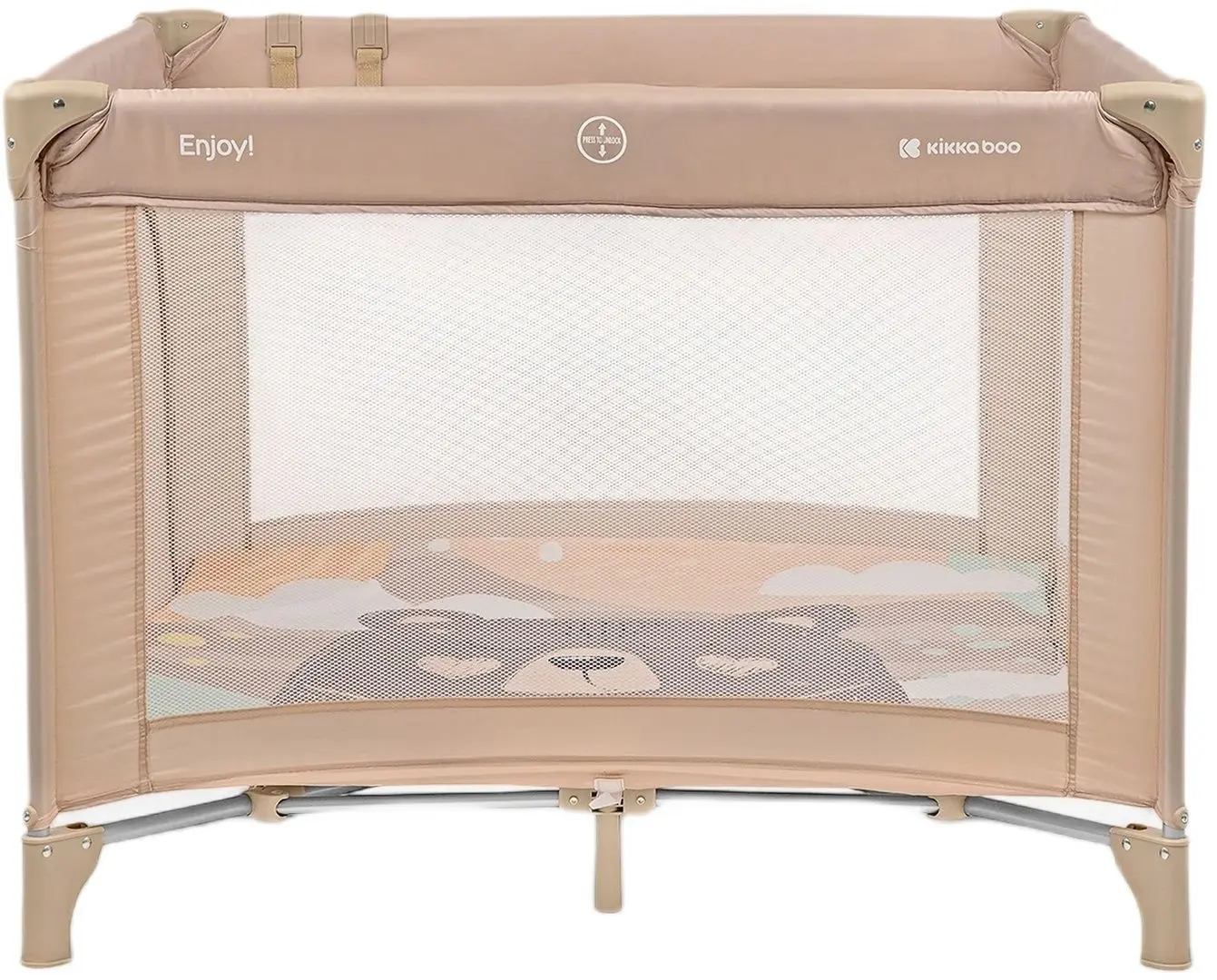 Manej Kikka Boo Enjoy (Beige Bear)