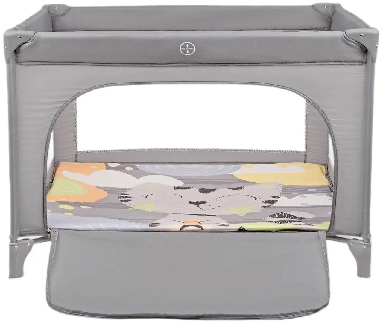 Manej Kikka Boo Enjoy (Grey Cat)