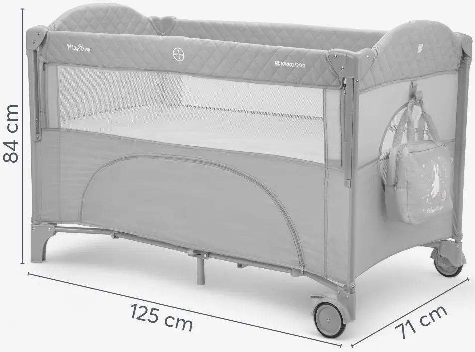 Manej-patuc Kikka Boo Milky Way 2 levels (Pink)