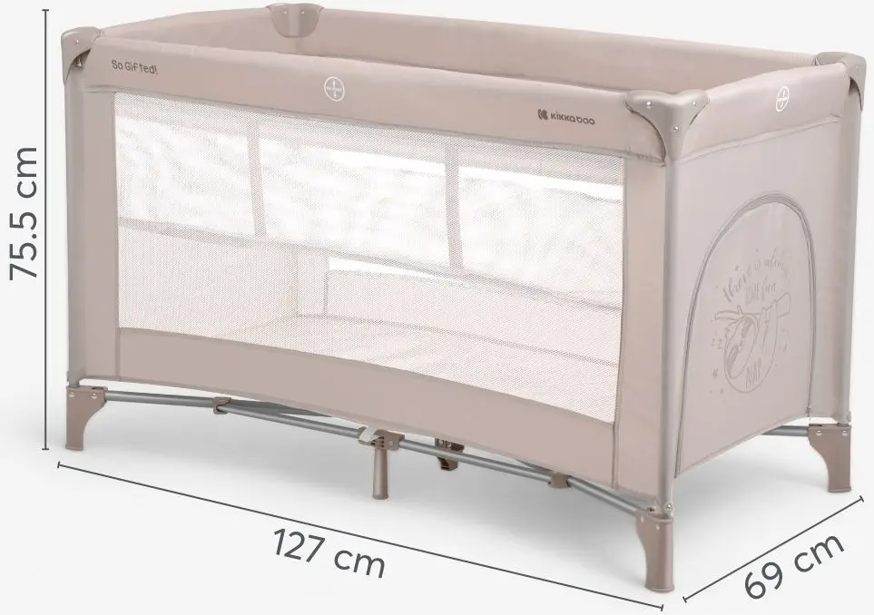 Manej-patuc Kikka Boo So Gifted 1 level (Beige)