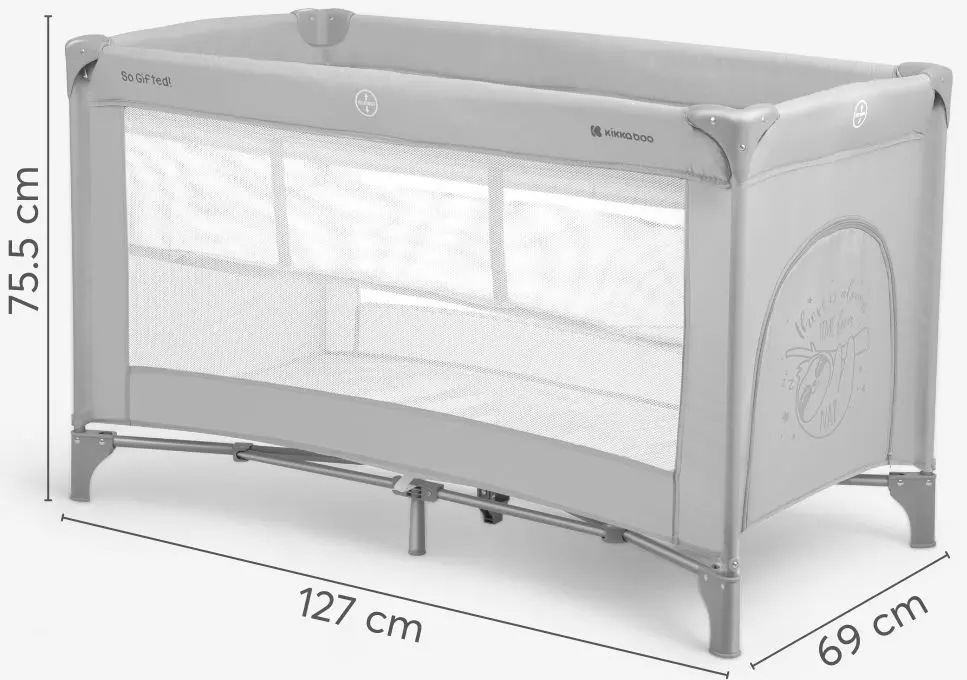 Manej-patuc Kikka Boo So Gifted 1 level (Navy)